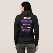 Immer stark ...Fibro Hoodie (Schwarz voll)