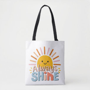 Immer strahlen tasche