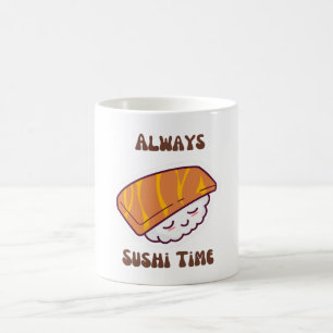 Immer Sushi Time kawaii Sushi Tasse