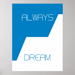 Immer träumen poster