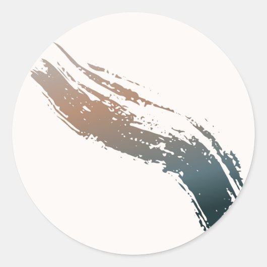 Immer und für die Ewigkeit Runder Aufkleber (Vorderseite)