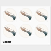 Immer und für die Ewigkeit Runder Aufkleber (Blatt)