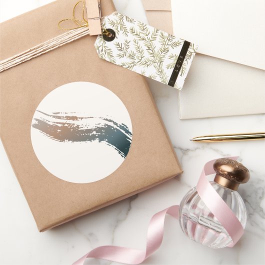 Immer und für die Ewigkeit Runder Aufkleber (Schenken)