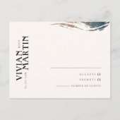 Immer und für Eternity Wedding RSVP Karten (Vorderseite)