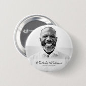 Immer und für immer| Classic Simple Foto Memorial Button (Vorne & Hinten)