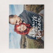 Immer und für immer ein Foto nach Maß Puzzle (Vertikal)
