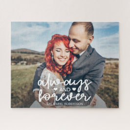 Immer und für immer ein Foto nach Maß Puzzle