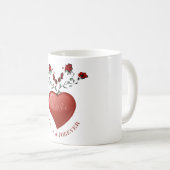 Immer und für immer kaffeetasse (VorderseiteRechts)