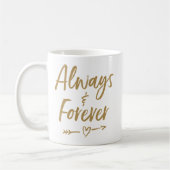 Immer und für immer. kaffeetasse (Links)