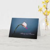 Immer und für immer karte (Gelbe Blume)