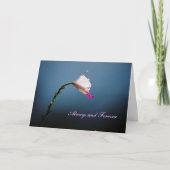 Immer und für immer karte (Vorderseite)