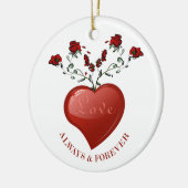 Immer und für immer keramikornament (Links)