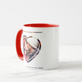 Immer und für immer Personalisiertes Foto Tasse (Vorderseite Links)