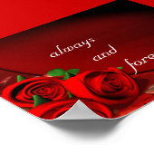 immer und für immer poster (Ecke)