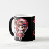 Immer und für immer, Valentinstag Verwandlungstasse (Vorderseite Links)