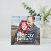 Immer und immer ein Paar Foto nach Maß Valentine (Stehend Vorderseite)