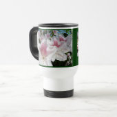 Immer und immer Kaffeepause Tasse Rosa Azaleen Blu (Vorderseite Links)