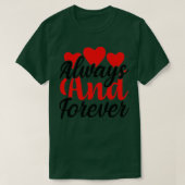 IMMER UND IMMER. T-Shirt (Design vorne)