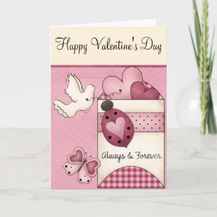Immer und immer ~ Valentinstag/Liebe-Karte Feiertagskarte