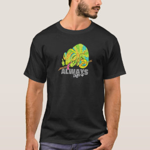 Immer verschiedene Echsen Chamäleon Geckos Reptil T-Shirt