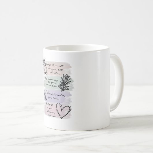 Immer verschüttetes Salz Praktischer Zaubergeist a Kaffeetasse (VorderseiteRechts)