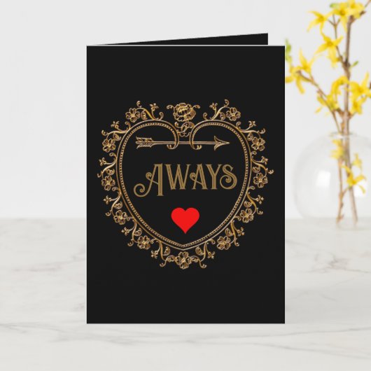 Immer Vintag Karte (Gelbe Blume)