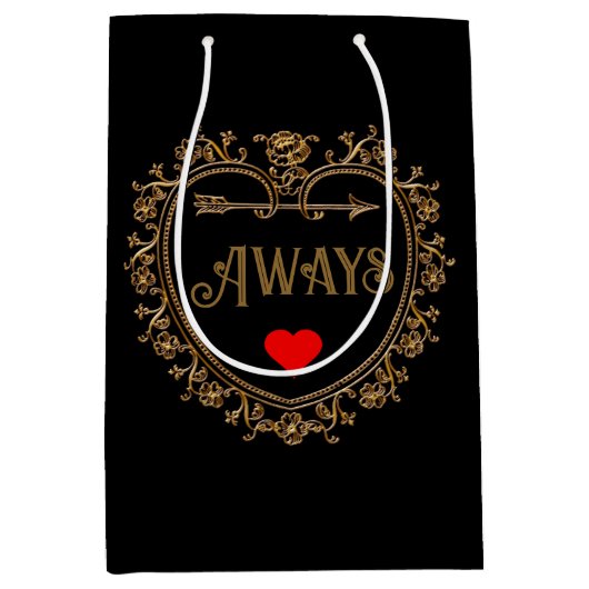 Immer Vintag Mittlere Geschenktüte (Vorderseite)