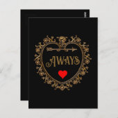 Immer Vintag Postkarte (Vorne/Hinten)