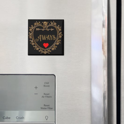Immer Vintage Magnet (In Situ (Kühlschrank))
