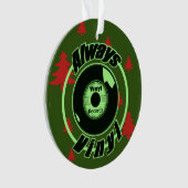 Immer Vinyl - Weihnachten 2 Ornament (Vorderseite)
