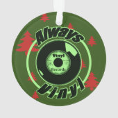 Immer Vinyl - Weihnachten 2 Ornament (Rückseite)
