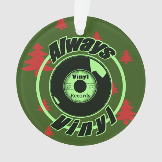 Immer Vinyl - Weihnachten 2 Ornament (Vorderseite)