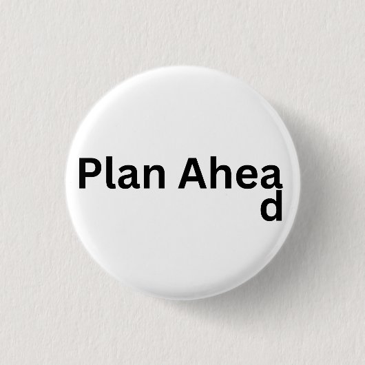 Immer vorausplanen button (Vorderseite)
