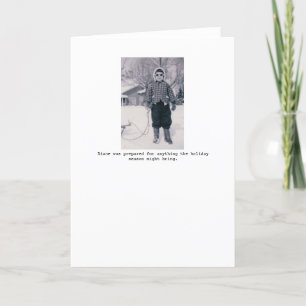 Immer vorbereitete Feiertags-Gruß-Karte Feiertagskarte