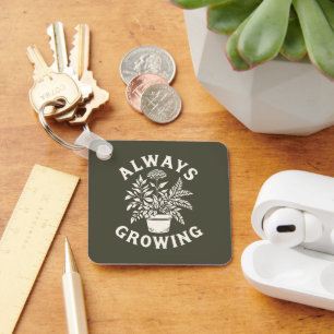 Immer wachsen schlüsselanhänger