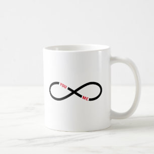 immer währende Liebe, Unendlichkeitszeichen Sie Kaffeetasse