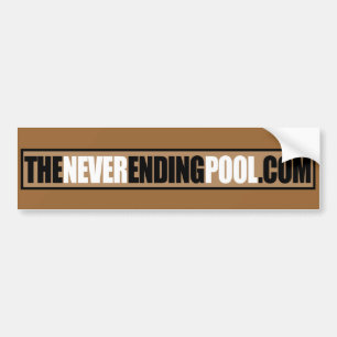 Immer währendes Pool - Autoaufkleber