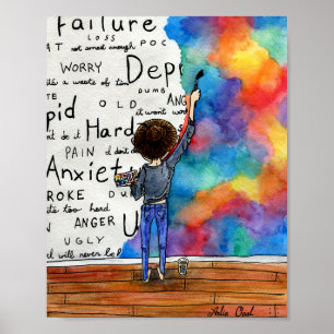 Immer Wasserfarbenlackierung Behalten (205) REV Poster