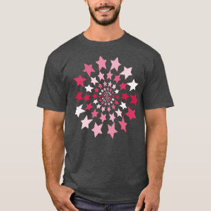 Immer weniger Circles Viva Magenta Grafik T-Shirt