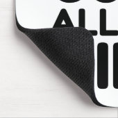 immer, wenn Gott gut ist Mousepad (Ecke)