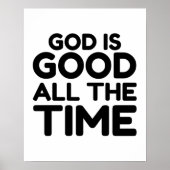 immer, wenn Gott gut ist Poster (Vorne)