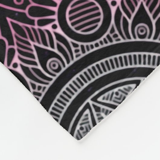 Immer wenn sich U überwältigt Löwe Mama zu Tochter Fleecedecke (Ecke)