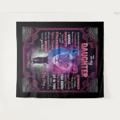 Immer wenn sich U überwältigt Löwe Mama zu Tochter Wandteppich (Vorderseite (Horizontal))