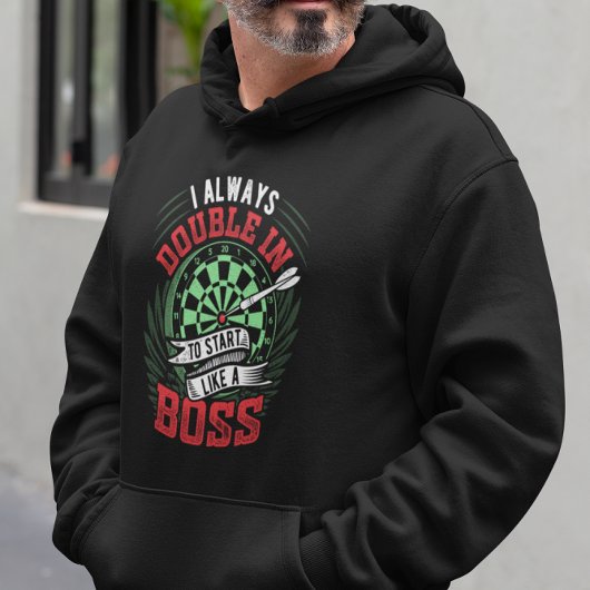 Immer wie ein Boss - Epic Dart Legend Hoodie