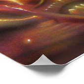 Immer wieder die Uhr beobachten Poster (Ecke)