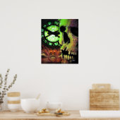 Immer wieder die Uhr beobachten Poster (Küche)