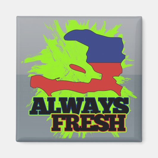 Immer wieder Haiti Magnet (Vorne)