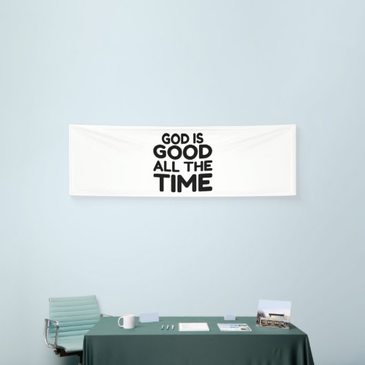 immer wieder ist Gott gut Banner (Messeveranstaltung)