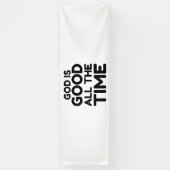 immer wieder ist Gott gut Banner (Vertikal)