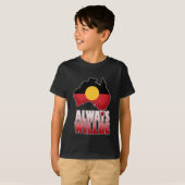 Immer wird aborigines Land, Australien T-Shirt (Vorne ganz)